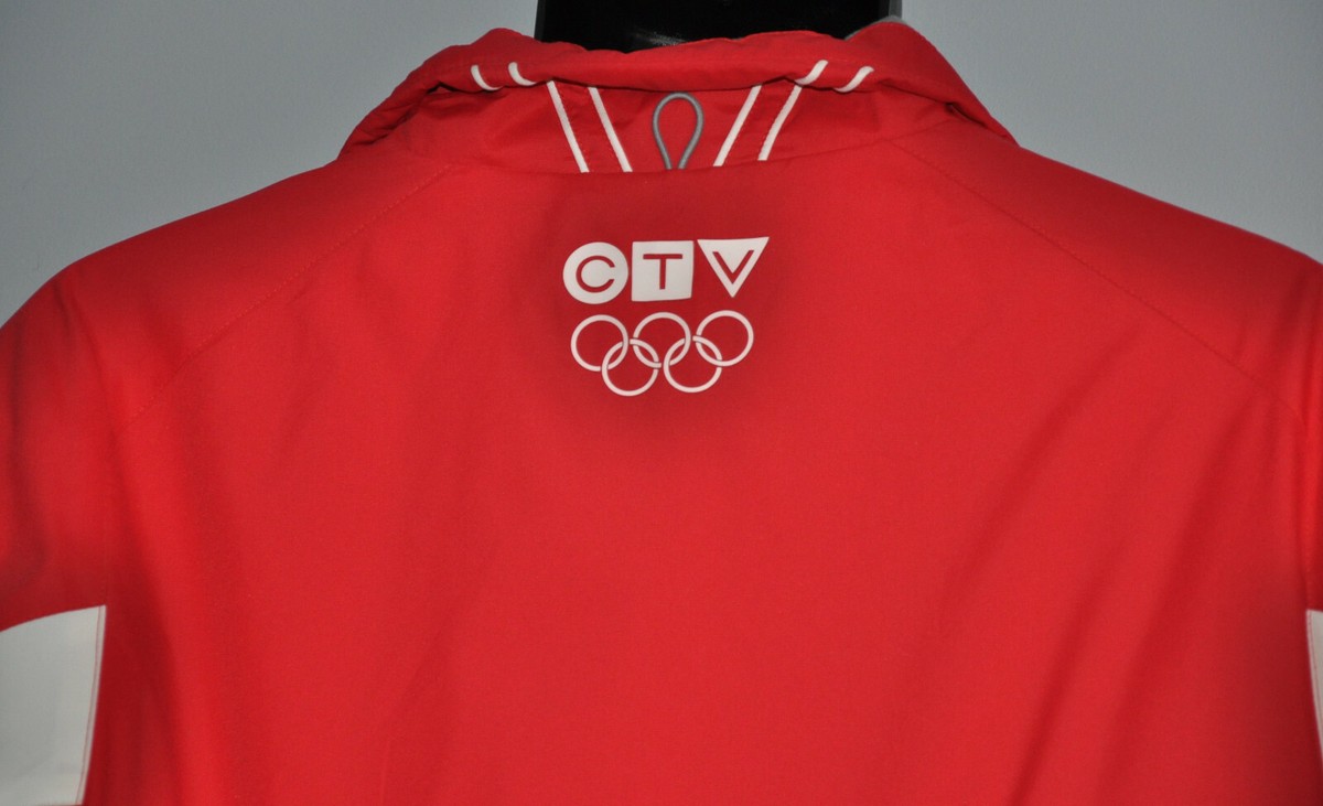 【レア】 2010年 バンクーバーオリンピック カナダ代表モデル セーター 2010 VANCOUVER WINTER OLYMPIC SUNICE JACKET CTV Canada RED