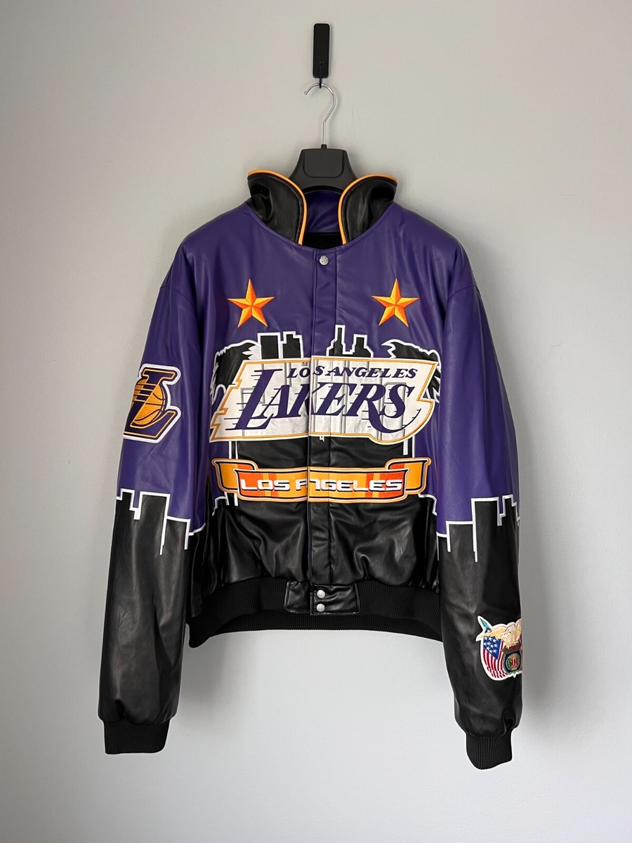 Jeff Hamilton Los Angeles Lakers Skyline Vegan Leather Jeff Hamilton Los Angeles Lakers Skyline Vegan Leather
