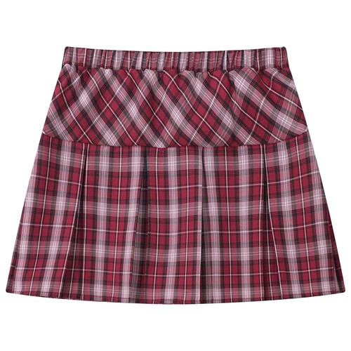 Kids Girls Uniform School Skirt Casual Pleated Summer Plaid Birthday Streetwear - Picture 5 of 28
