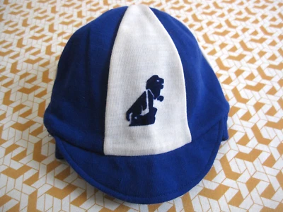 Casquette Cycliste Peugeot Team acrylique Vintage vélo Cap bleu - Photo 1/4
