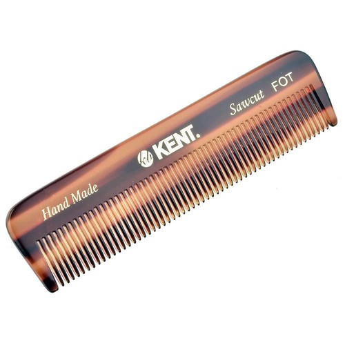 Kent FOT 4 1/2" 113 mm Handmade Comb. All Fine Pocket Comb