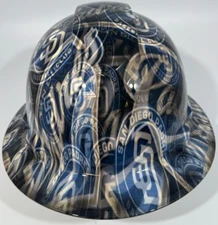 New Full Brim Hard Hat Custom Hydro Dipped SAN DIEGO PADRES