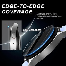 2 Pack Tempered Glass Ultra-thin Screen Protective for Galaxy Watch Ultra/7/6/5
