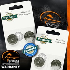 4 PetSafe RFA-35-11 CR2032 Lithium Coin Cell 3V Batteries SportDOG SD-105 SD105S