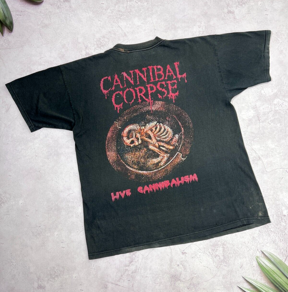 Vintage 90s Cannibal Corpse T-Shirt Live Cannibalism by Jt's Vintage 90s Cannibal Corpse T-Shirt Live Cannibalism by Jt's