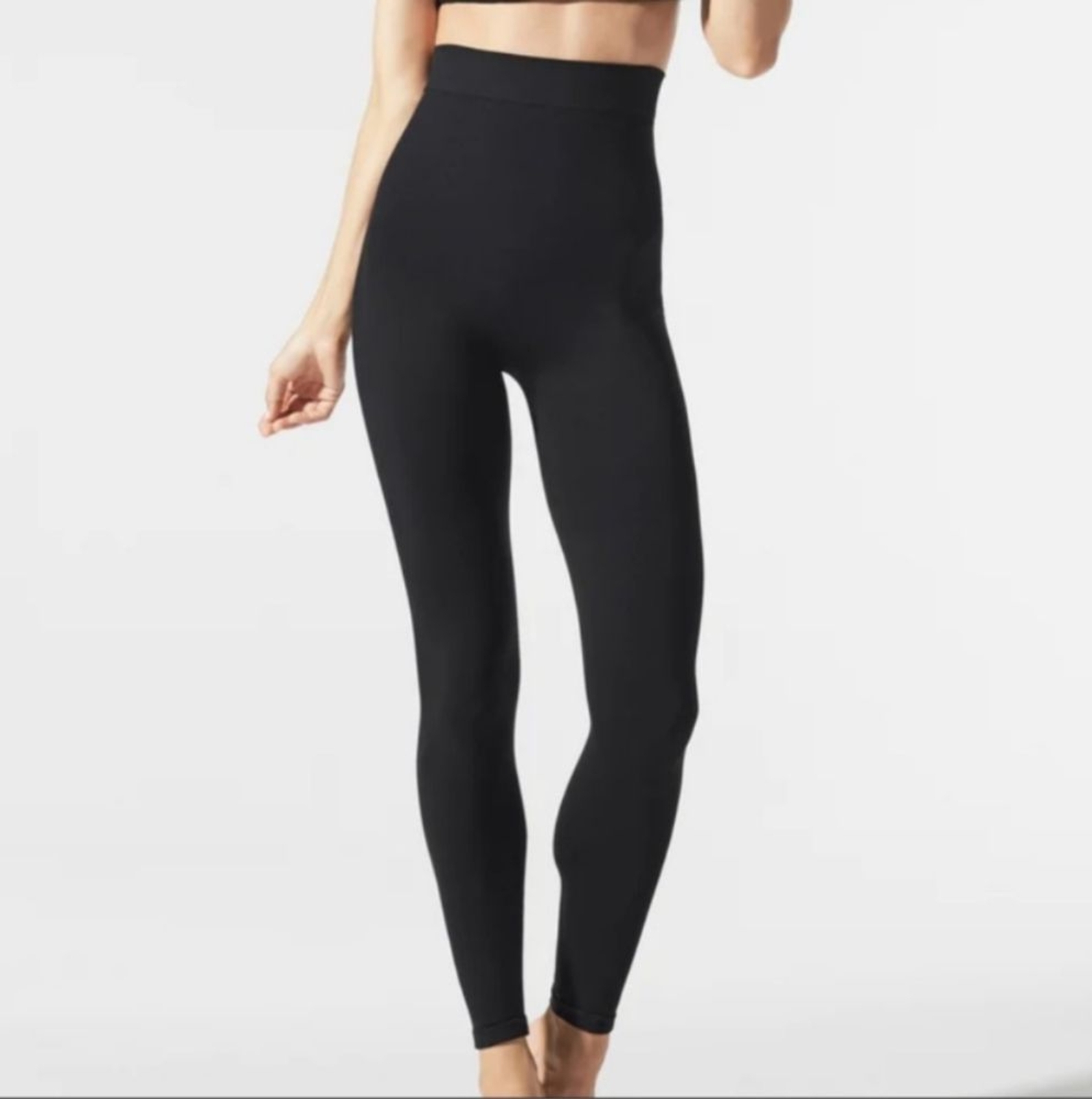 BLANQI Postpartum Support Leggings Highrise Full Length Size L Maternity Comfort-image