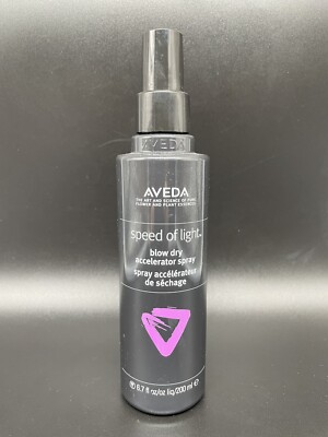 Aveda Speed of Light Blow Dry Accelerator Spray ~ 6.7 oz / 200 ml, BOXLESS