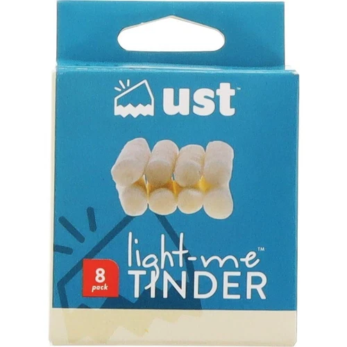 UST Ultimate Survival Technologies Light-Me Tinder 8-Pack Fire Starters WG02033