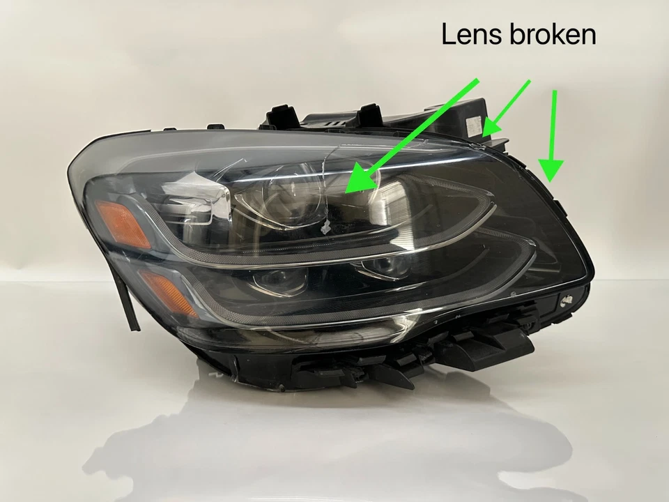 Kia K900 2019-2020 fabricante de equipos originales lado derecho del pasajero mercado de Estados Unidos con faro LED adaptativo Foto 3 de 4