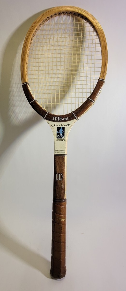 Vintage Wilson Chris Evert Autograph Tennis Racket 4 1/4 | eBay