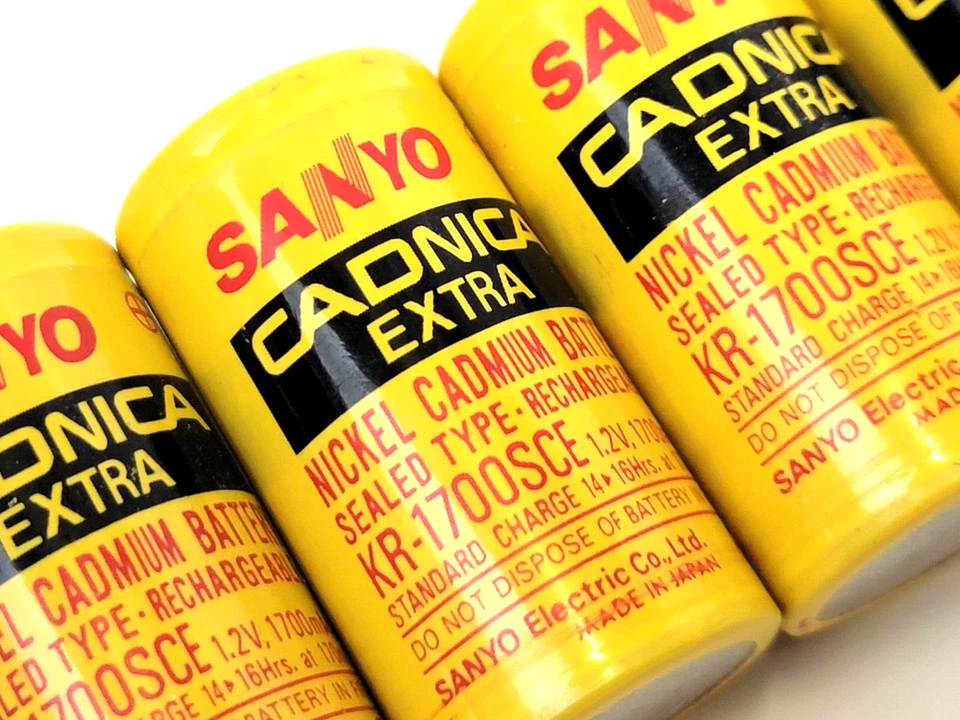 VINTAGE NOS Sanyo 1700 SCE 4-cell Battery Pack  KR-1700SCE Trinity 12L Delta - Image 2 of 4