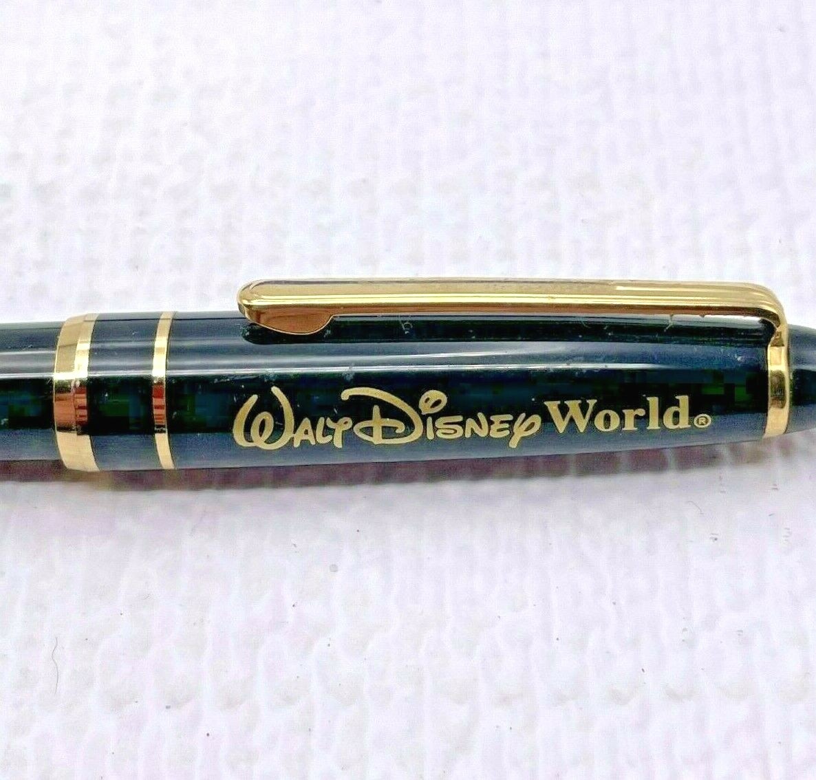 Walt Disney World ボールペン 6本セット フローティングペン Disney Walt Disney World Black & Gold Twist Action Ballpoint | eBay