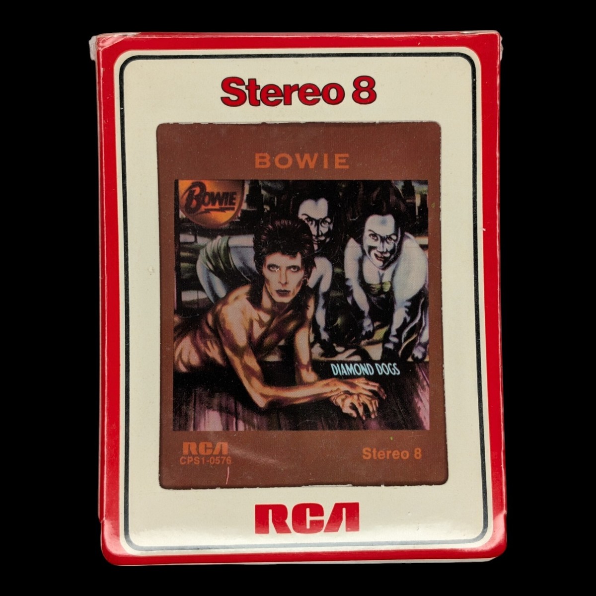 SEALED, David Bowie – Diamond Dogs CPS1-0576, 8-Track Cartridge