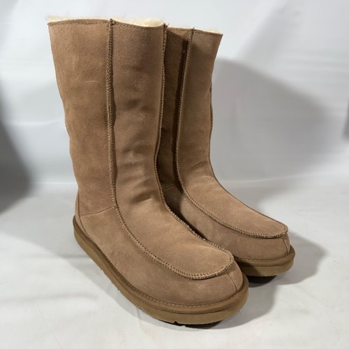 Ugg Downtown Sheepskin Suede Boots Women's 8 EU 39 5210 Caramel Brown