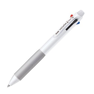 Pentel 4color Kugelschreiber Vicuna BXC47W 0.7white 0.7 MM