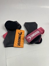 DMOOSE Weight Lifting Hand Grips Support Wrist Straps Padded Neoprene Size L