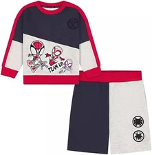 Marvel Spidey And His Amazing Friends French Terry 2 Piece Short Set - Size 4T
