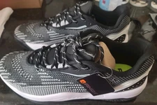 *NEW* Men's AND1 Tangent Low Top Basketball Sneakers Black White Size 11