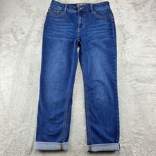 Chicos So Lifting So Slimming Jeans 1 Regular Medium Wash Straight Leg Stretch