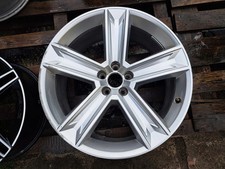 1x Alufelge 20 Zoll 9.0" 5x112 20ET Glanz Silber 4M8601025 Audi Q8 Rim Wheel
