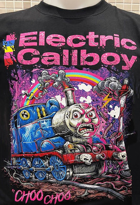 ELECTRIC CALLBOY Tekkno Train Band Collection All Size S to 5XL T-shirt GC2431
