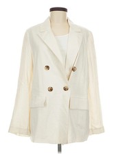 A New Day Women Ivory Blazer M