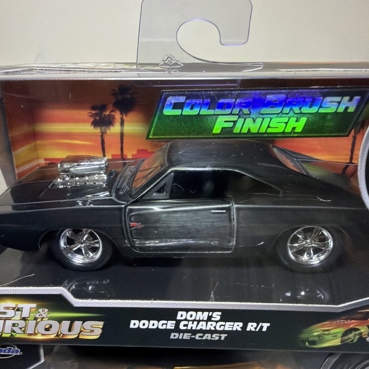 Fast & Furious 25thDom's Dodge Charger RT Color Brush Finish