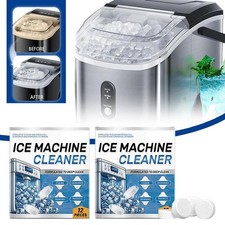 .  Ice Machine Cleaner Maker Descaler Deodorizer 12 Tablets Extend Service UK.