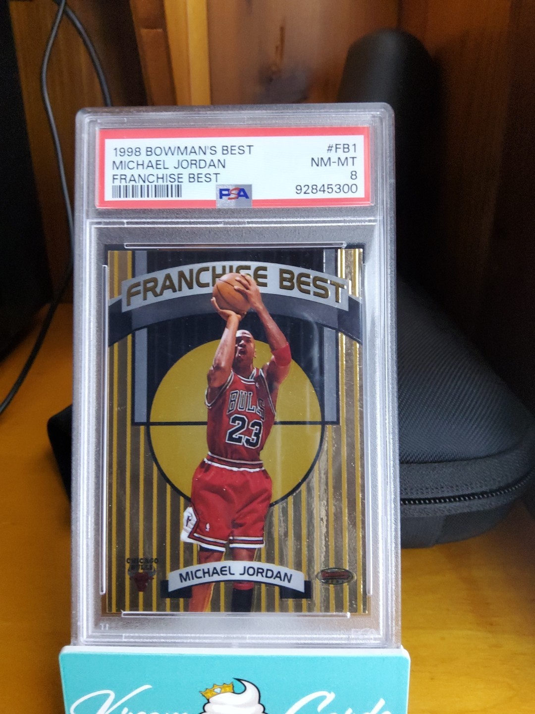 1998-99 Bowman's Best Franchise Best #FB1 Michael Jordan PSA 8 BULLS
