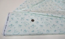 Michael Miller quilt-craft fabric BALLET TOILE cloud 2 yds (ddc-12593) Swan Lake