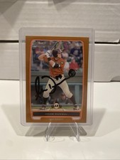 2012 Bowman Chrome Prospects Adam Duvall #BCP44 /250 Orange Refractor Auto