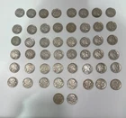 LOT 50 XF Extra Fine Full Horn Buffalo Indian Head Nickels.  Nice Old US Coins!2