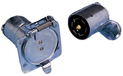 Cequent 7-Way Metal Blade Connectors - Car End - Bulk - 50-57-503