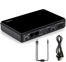 Mini UPS Portable Uninterruptable Power Supply Battery Backup with POE Current T