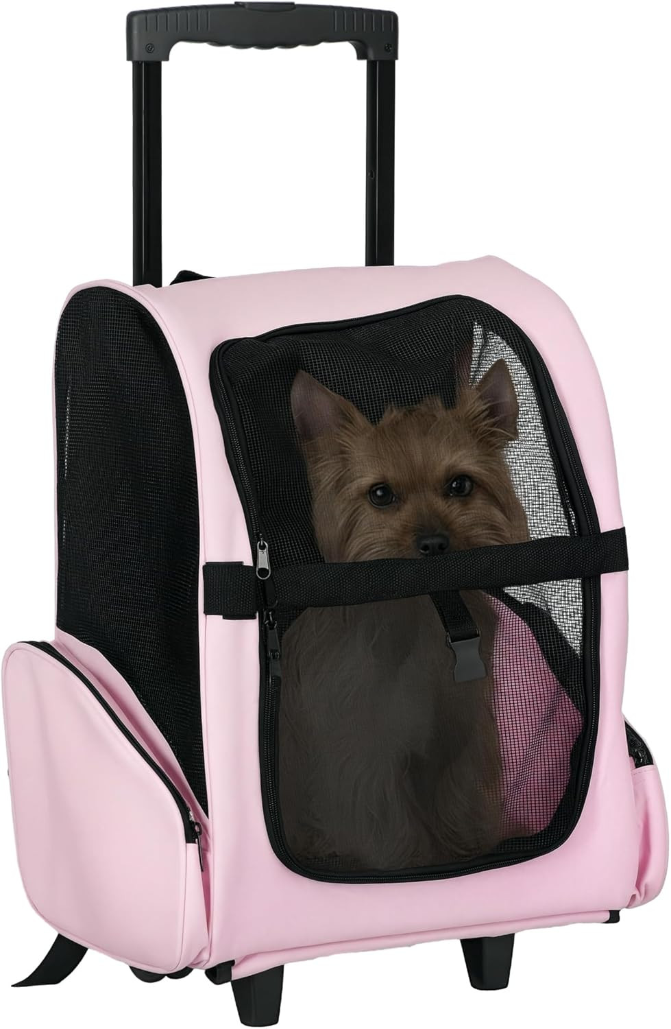 Zaino Trasportino Gatti e Cani con Ruote | Massimo Comfort 2 in 1