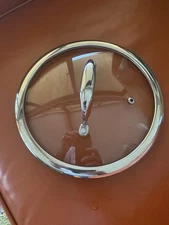 HARDLY USED HexClad 8 Inch Pan Lid Hybrid Cookware Tempered Glass Replacement