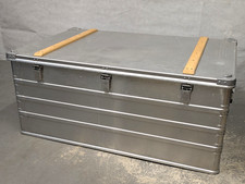 British Army - Military - XXL Zarges Lockable Aluminium  Flight Storage Case Box