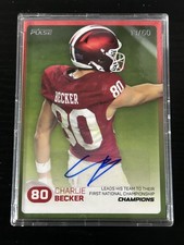 Charlie Becker 2026 Pulse On Demand Champions Red #ODC-CB Rookie Auto #/60