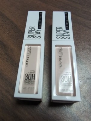 Lot  Of 2 Maybelline Super Stay Active Wear Liquid Concealer - #01 0.33 fl oz Ea