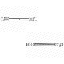 2x FERODO Bremsschlauch links rechts für BMW 3er Cabriolet E30 E36 Volvo V70 I