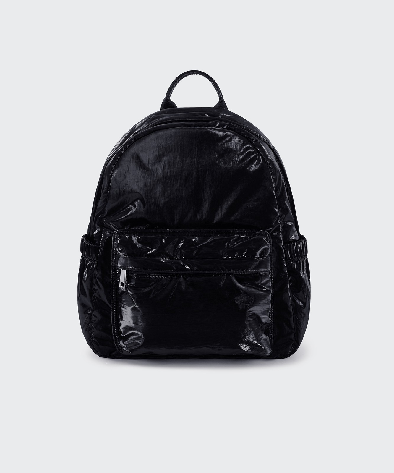 Musinsa Standard Women Shiny Mini Backpack Black