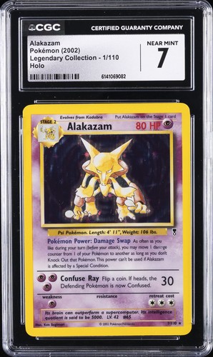 Alakazam graded CGC 7 for sale on eBay