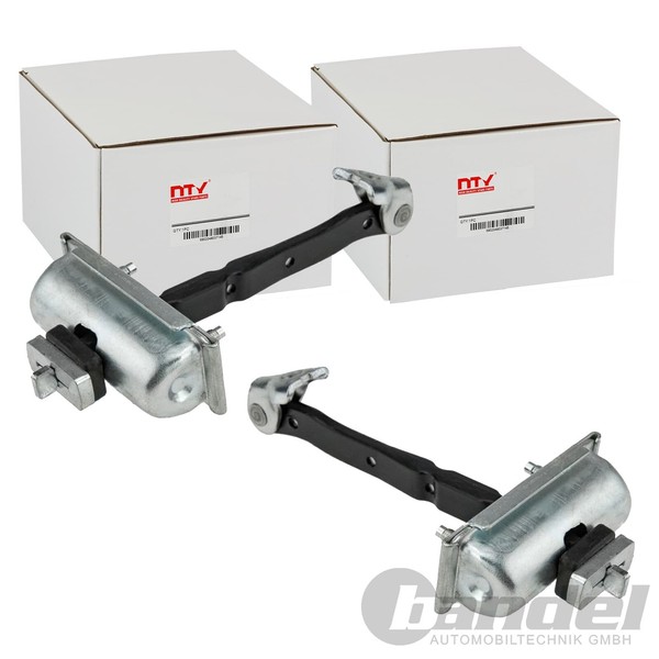 2X NTY TÜRfeststeller TÜRstopper Beidseitig Hinten Passend FüR Opel Zafira-image