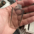 VINTAGE STAR WARS 1978 BATTLE DAMAGED  X-WING CANOPY GLASS PART NO REPRO ⚫️⚪️