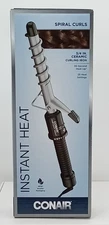 Conair Instant Heat Spiral 3/4-Inch Curling Iron, spiral guide NEW IN BOX