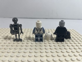 LEGO Starwars: V-wing Pilot + Emperor Palpatine + 2-1B Medical Droid from 8096