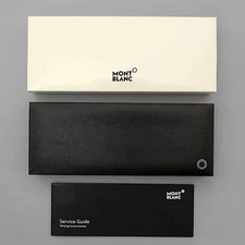 Authentic Montblanc Empty Single Pen Display Gift Box Case w/ Service Guide
