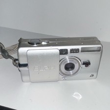 Canon ELPH Z3 APS Film Camera Silver Auto Focus Built-in Flash Date Imprint