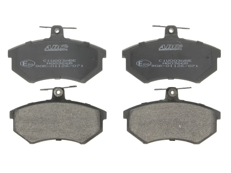 Plaquettes de frein ABE C1W003ABE pour rouler en sécurité en A4 B6 1.8 lors des vacances
