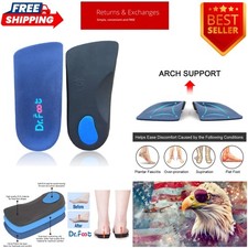 Dr. Foot's Unisex Orthotics: Enhanced Comfort for Flat Feet and Over-Pronation